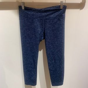 Blue Under Armour Crop Leggings